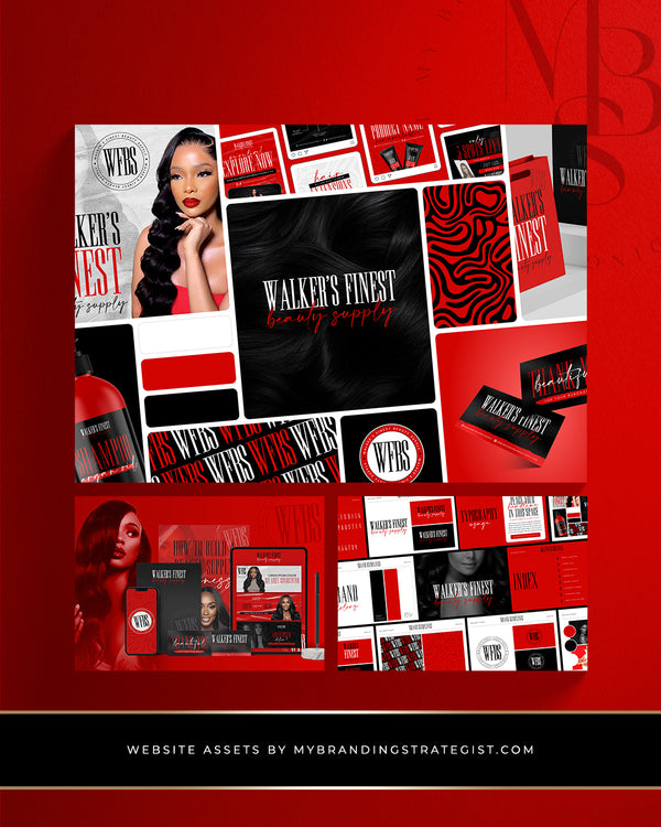 The Luxe Brand Identity Package