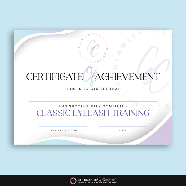 Certificate Design