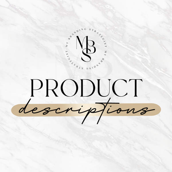Service/Product Description (per description)