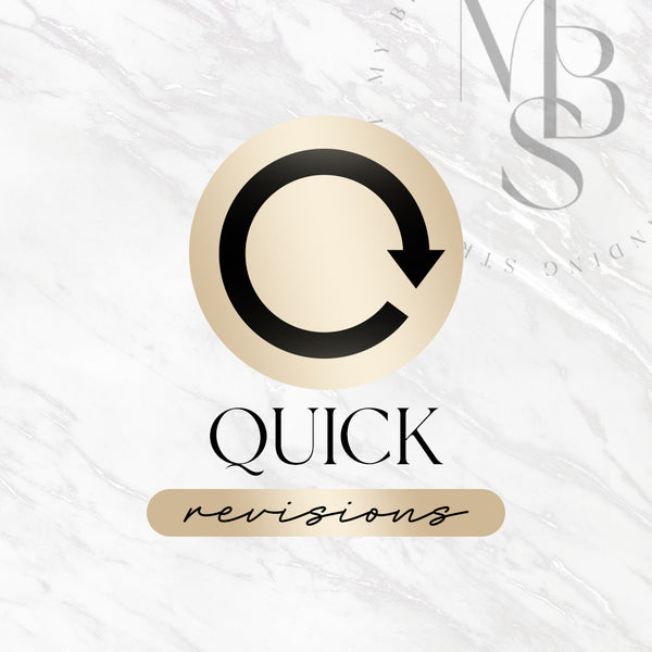 Quick Revisions