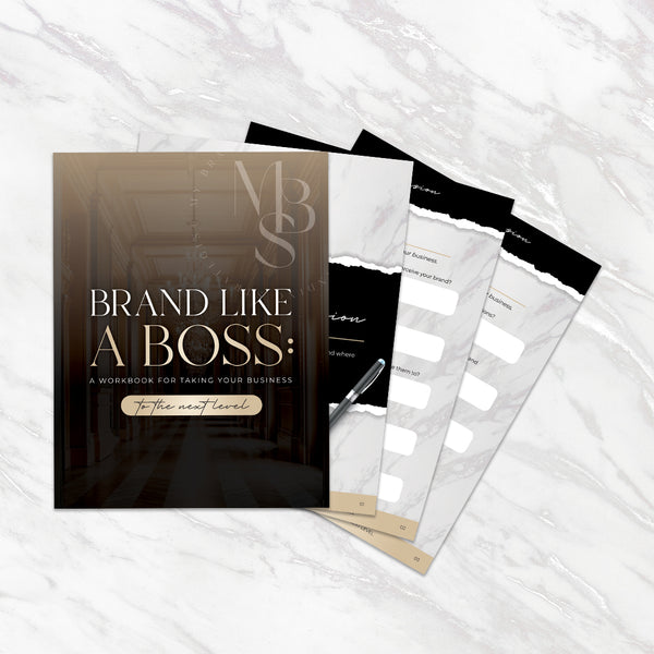 Brand Like A Boss Workbook